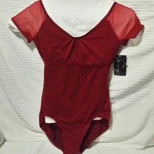 Capezio dance leotard red XL